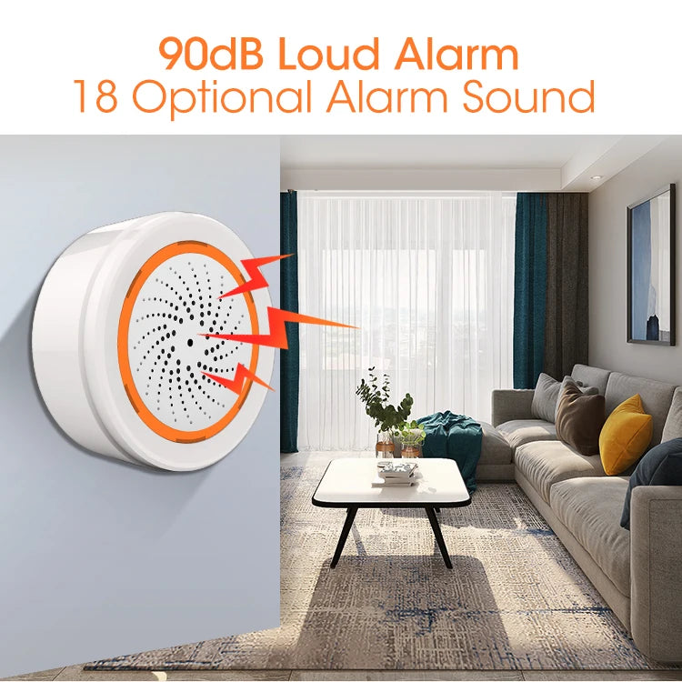 Smart Siren Alarm For Home Security