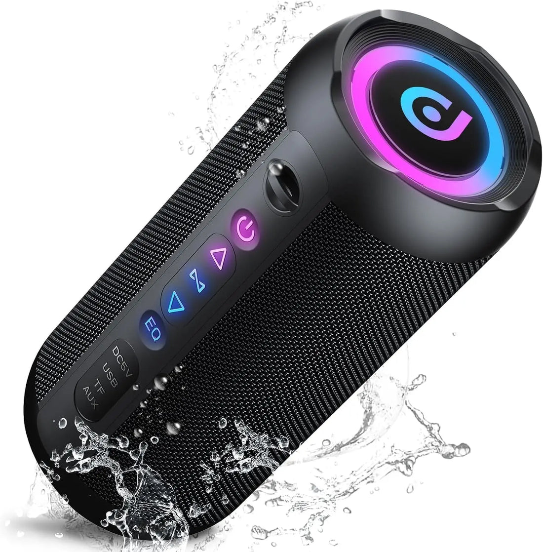 Portable Bluetooth Speaker, Bluetooth 5.4 Speaker, 30W Dual Speaker, Deep Bass